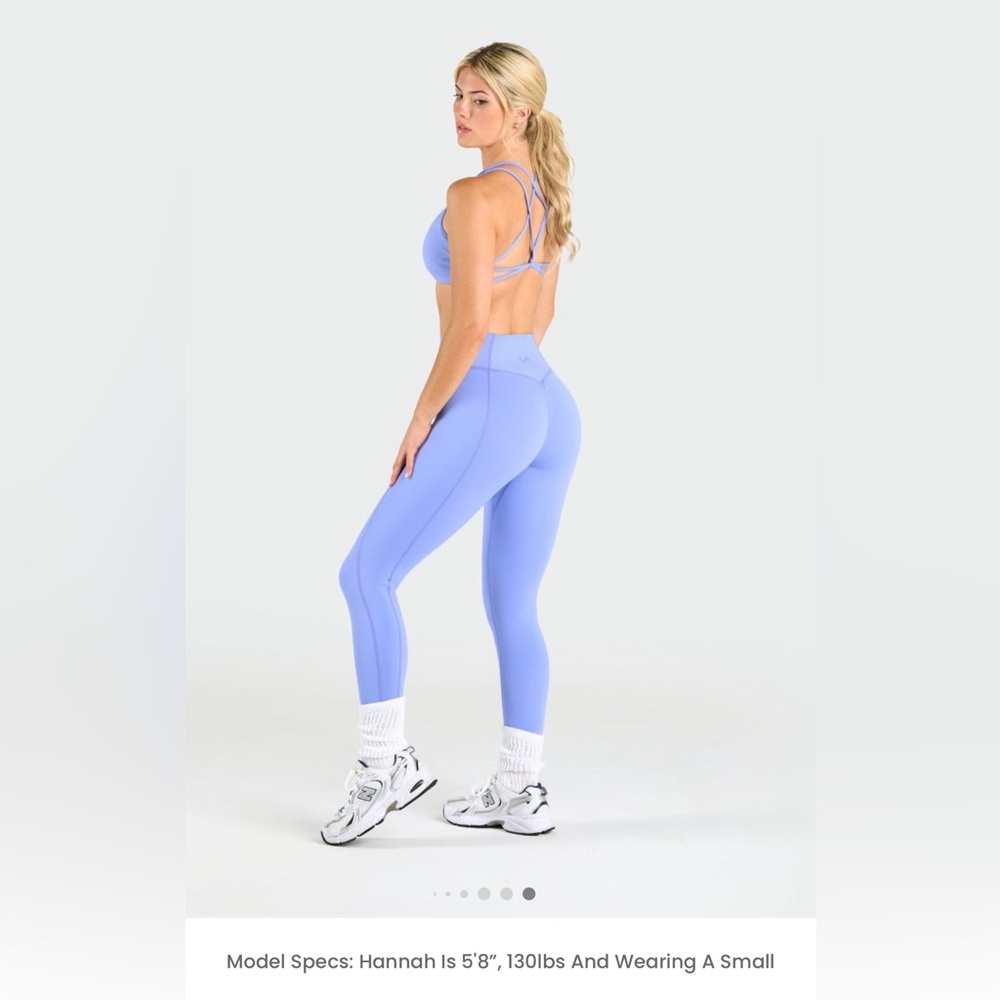 TLF but scrunch leggings. Color is called periwinkle